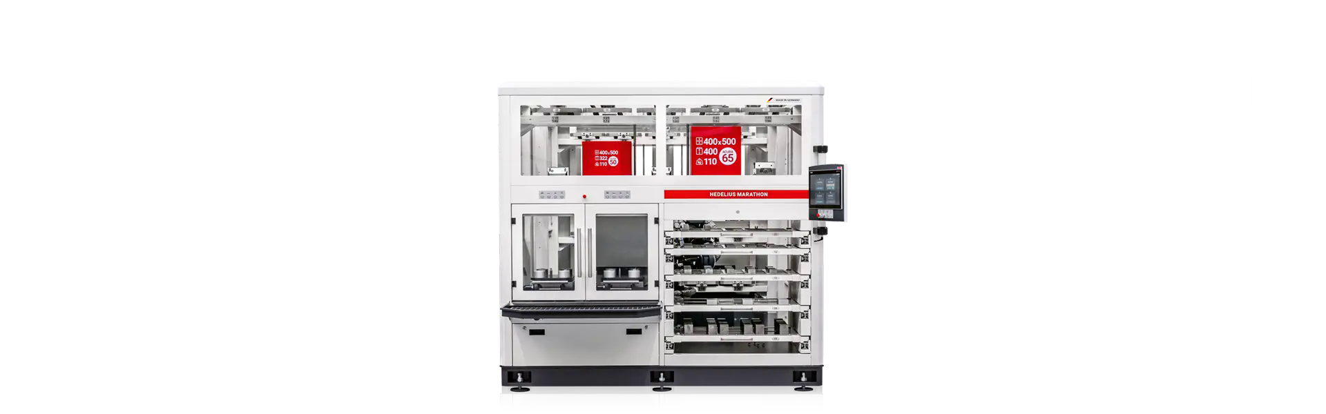 Hybridautomation HEDELIUS MARATHON RZ430 Multi-Palettenspeicheranlage